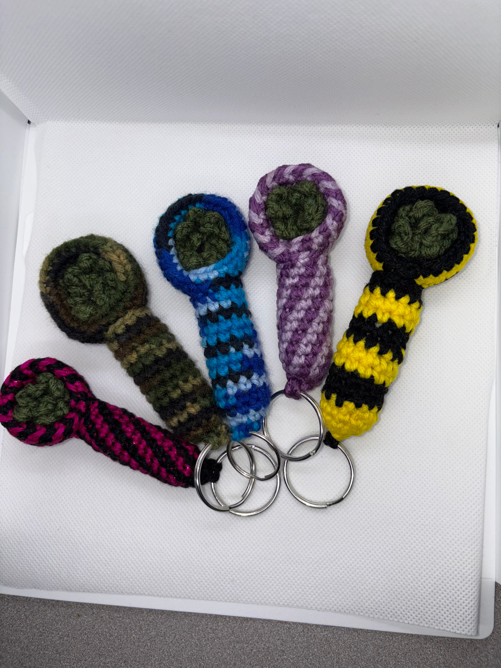 Hand Pipe Keychain