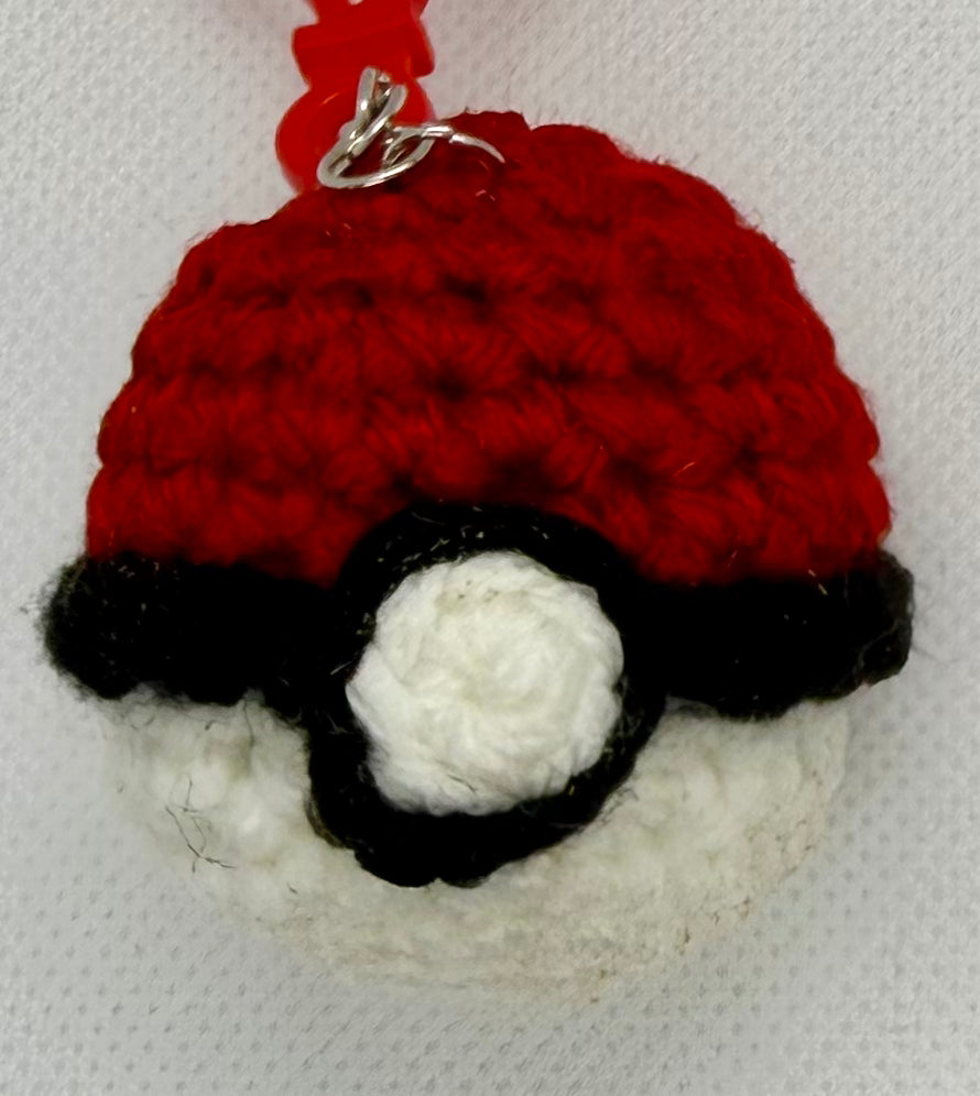Pokeball Keychain