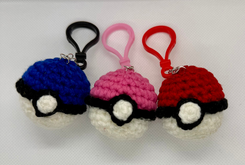 Pokeball Keychain